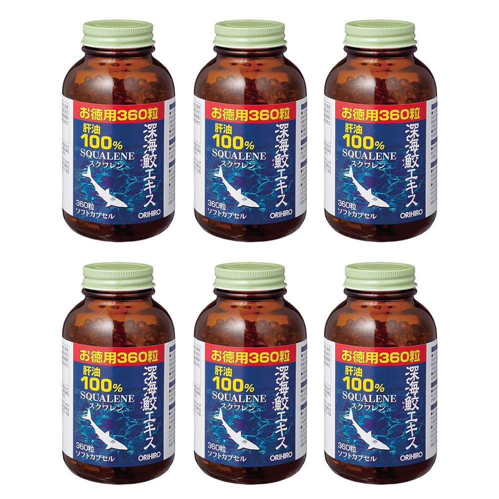 深海鮫エキス カプセル徳用 360粒 ［6点セット］