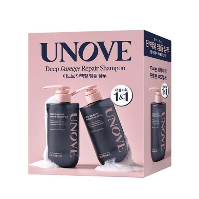 韓国コスメ[タンパク質シャンプー] アノブ ディープ ダメージ リペア シャンプー 500g x 2個