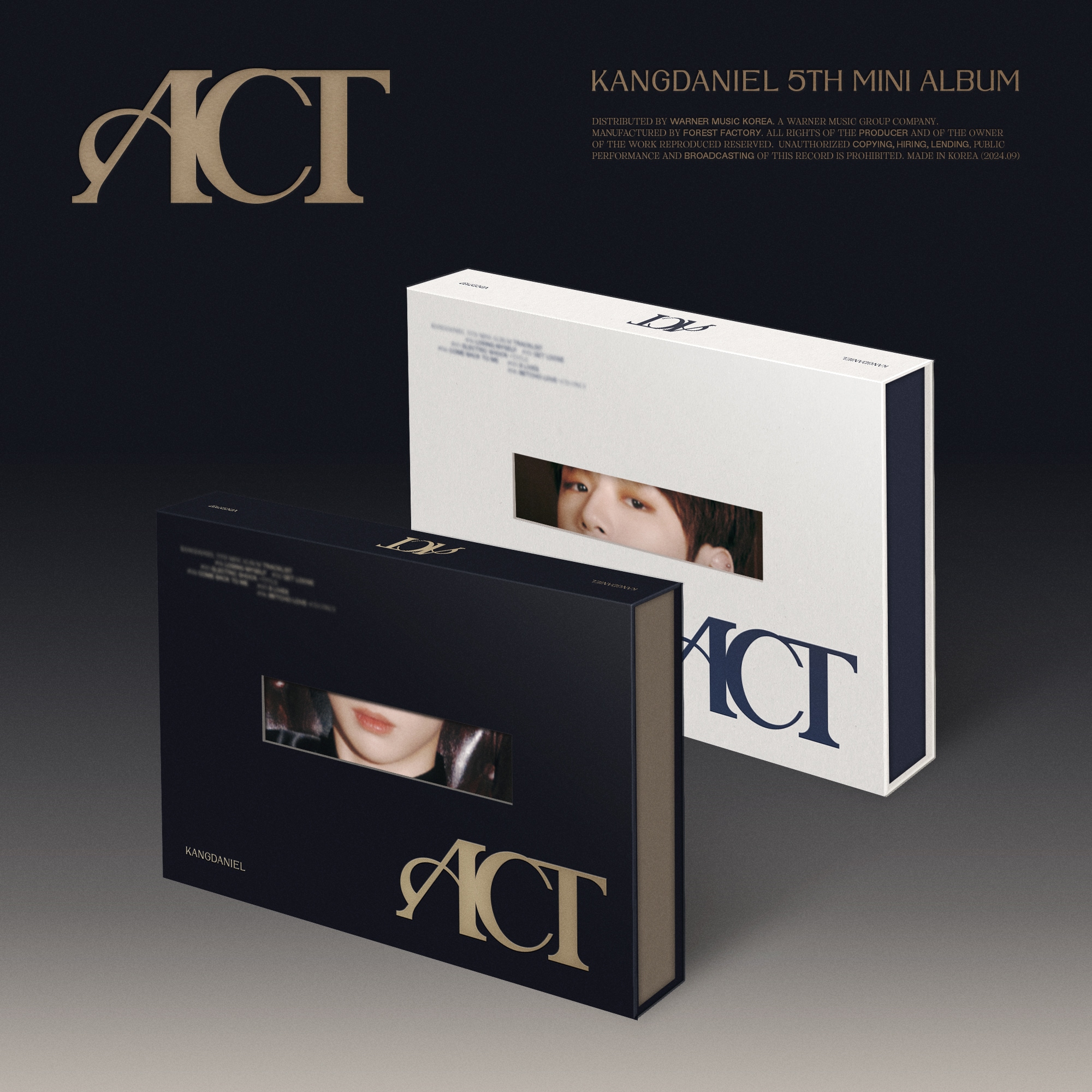 [未開封新品] カンダニエル - ミニアルバム5集：ACT [2種セット]
