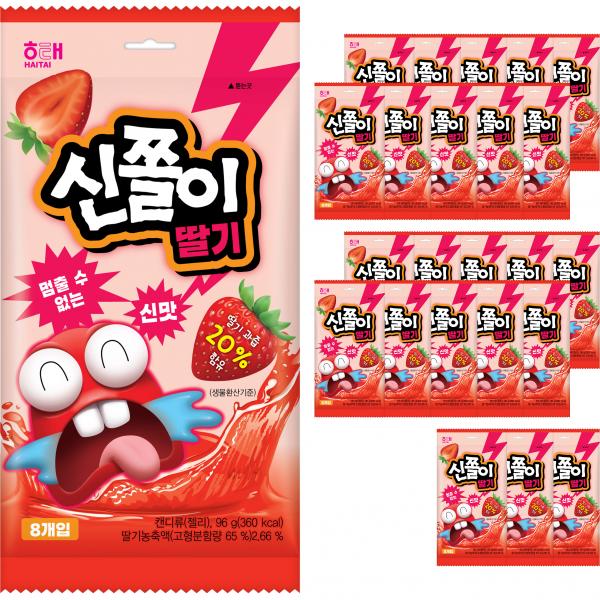 ヘテ製菓 サンチョルイチゴ해태제과 신쫄이 딸기