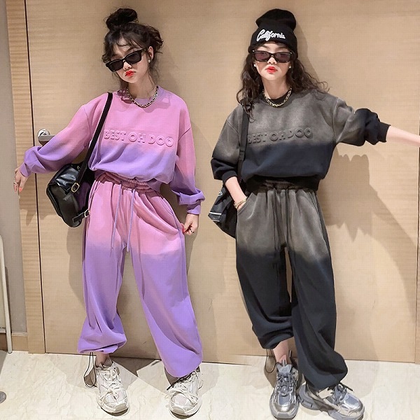 売れ筋商品キッズ 子供服 セットアップ ジャージ スウェット 上下セット トレーナー
