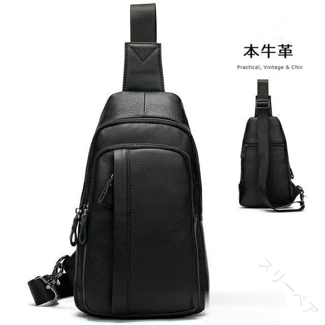 本物の輝きボディバック ショルダーバッグ メンズ レザー 革 ワンショルダー 斜め掛けバッグ 肩掛け 小物入れ 手ぶらバッグ 軽量 収納力抜群 通勤 通学 休日用 おしゃれなレザーバッグ