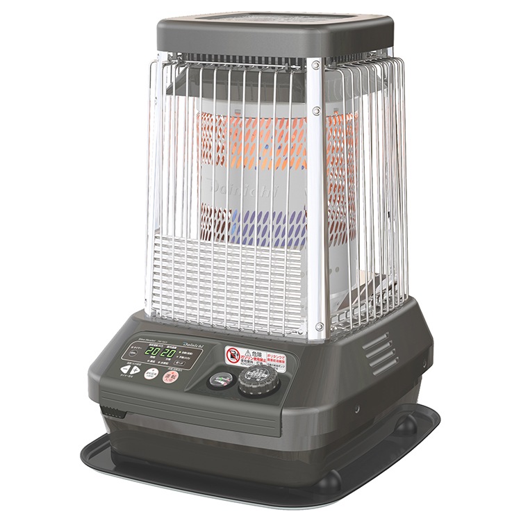 【取り寄せ商品・ご注文後キャンセル不可】ダイニチ DAINICHI 温風ファン付き 業務用石油ストーブ 『FMシリーズ』 FM-19C3-H (メタリックグレー)