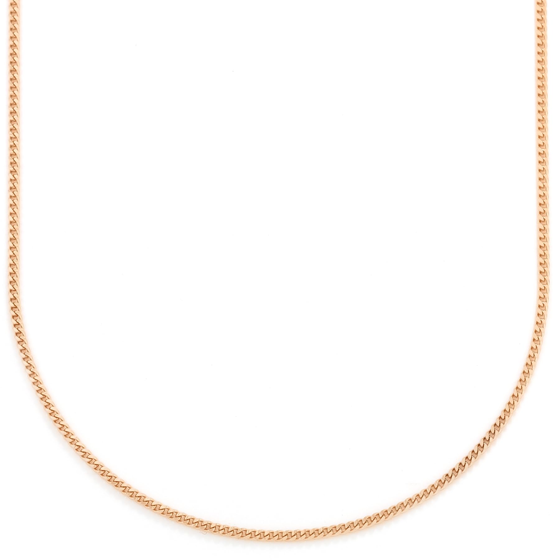 [フェアリーカレット] 18金ネックレス K18 2面喜平チェーン 日本製 検定印 40cm 引き輪(約3g 幅1.4mm) 72,899円