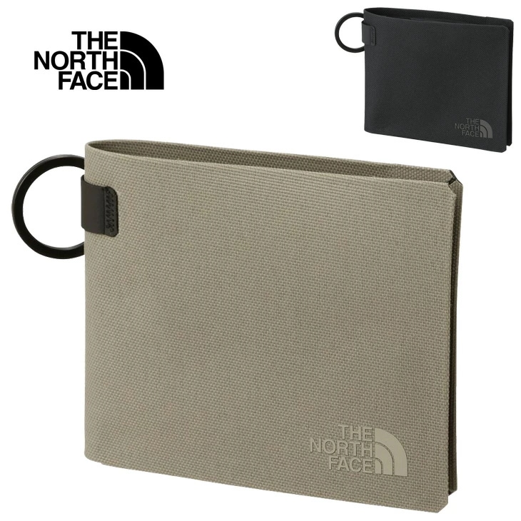 二つ折り 財布 ランブルワレット キーリング付き お札入れ コイン入れ トラベルワレット タウンユース シンプル ブランド アウトドア アクセサリー ブラック ベージュ 贈り物 ギフト/NN32509