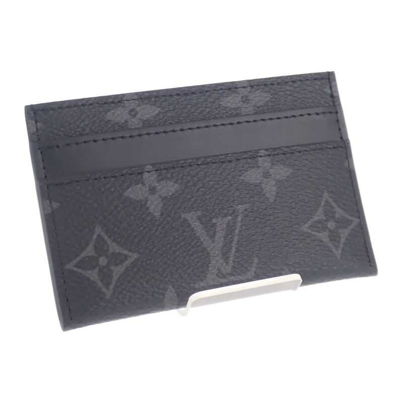 【Sランク】 ポルト・カルト・ダブル M62170 カードケース ブラック メンズ 【ISEYA】