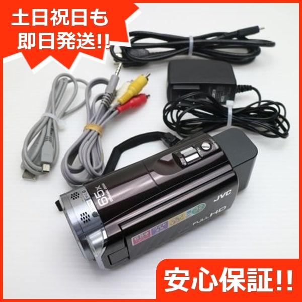 美品 GZ-E565 アーバンブラウン デジタルビデオカメラ Victor 125