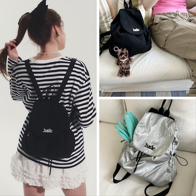 ☆送料・関税込☆more jude★JUDI BACKPACK 2COLORS リュック★ more jude(モアジュード) バックパック・リュック(レディース