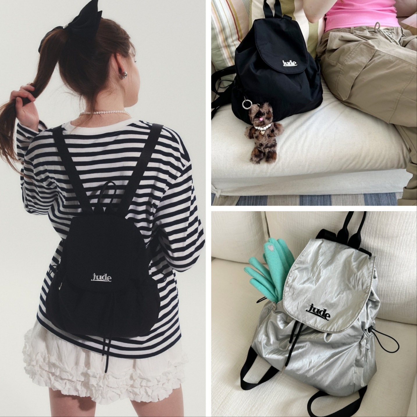 JUDI Backpack 2色 軽いかばん旅行, 旅, ツアーバックパック