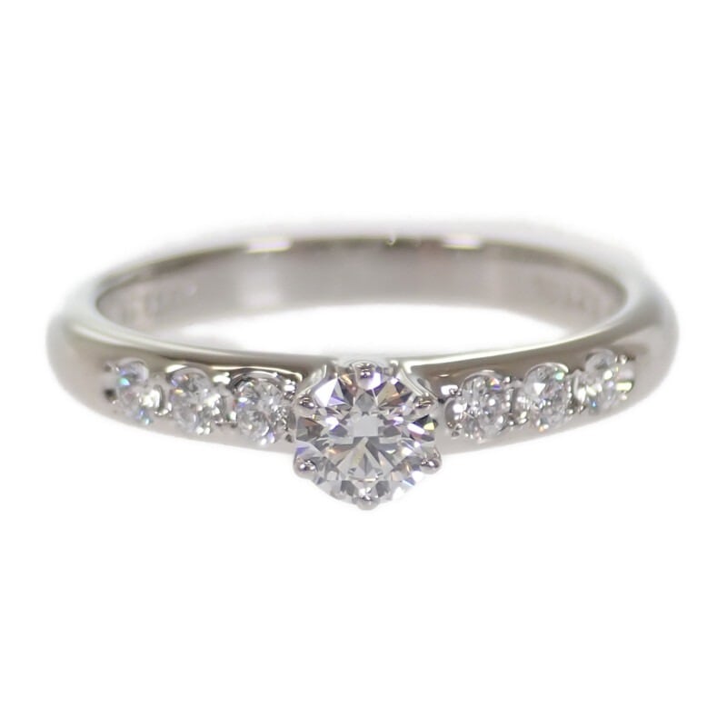 【MIKIMOTO】DGR-1196R リング Pt950プラチナ ダイヤモンド 10号 ダイヤモンド ダイヤモンド レディース