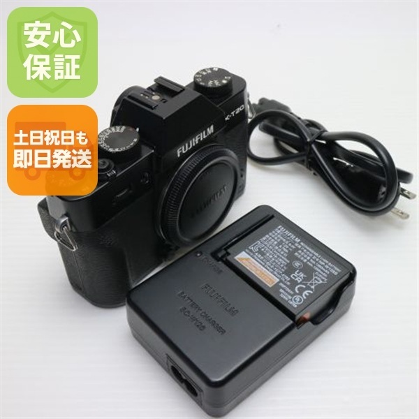 超美品 FUJIFILM X-T20 ボディ ブラック ミラーレス一眼 43