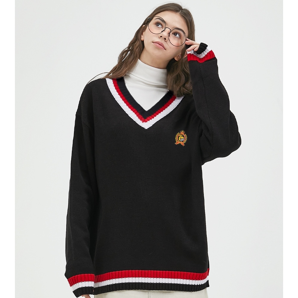 NASTY PALMネスティウェールロゴニットブラック