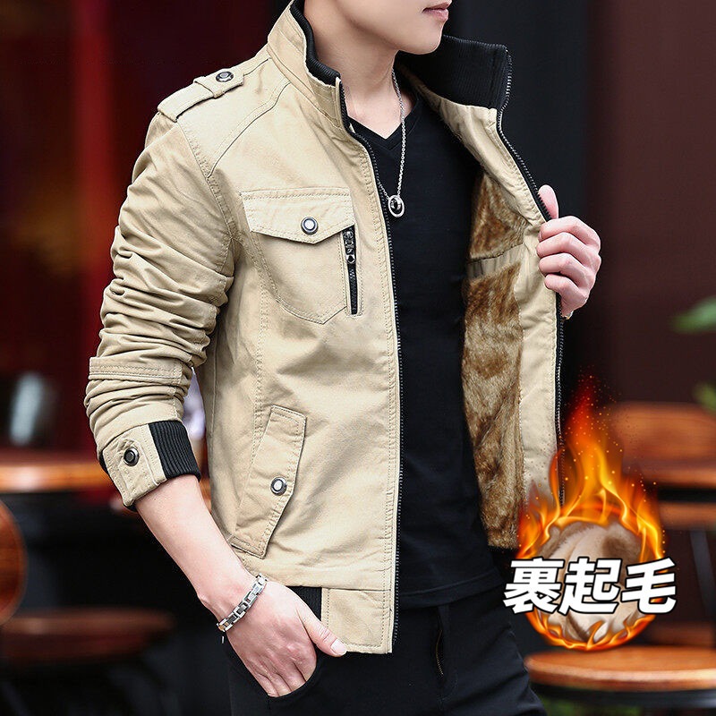 ミリタリージャケット メンズ ジャケット コート 裏起毛 裏ボア 暖かい 大きいサイズ ブルゾン ジャンバー 冬新作 アウター 登山 秋冬 防寒