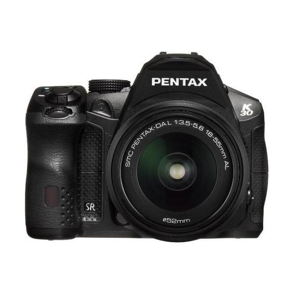 【中古】PENTAX デジタル一眼レフカメラ K-30 レンズキット [DAL18-55mm] ブラック K-30LK18-55 BK 15626アクションカメラ