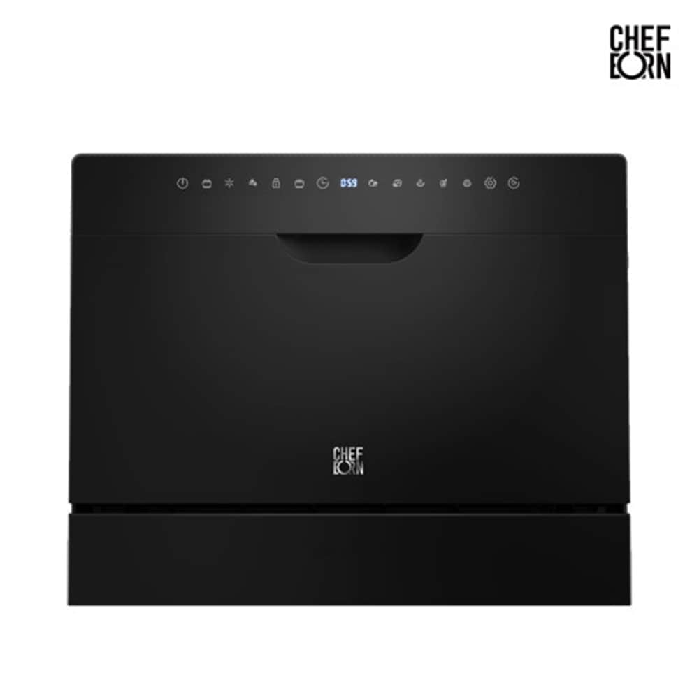 chefborn washfall 8 食器洗い機モードのアンインストール済みブラックラベル WQP6-8204V1