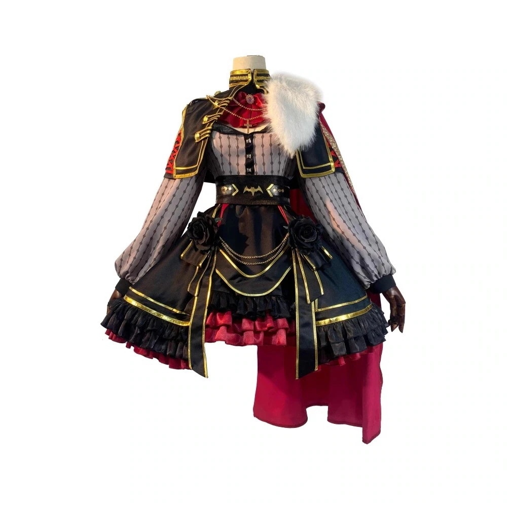 【限定SALE】にじさんじ バーチャルライバー葛葉 性転換コスプレ衣装 サーニャ貴族風スカート ニジサンジ 二次元ファッション