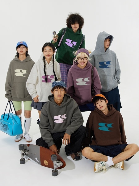 CryingCenter クライングセンター フード付きスウェットシャツ