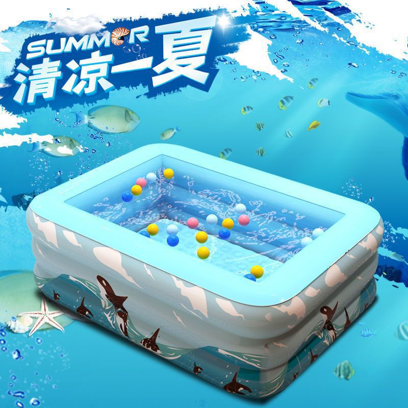 インフレータブルスイミングプール子供用スイミングプール家庭用子供のおもちゃ3-6-10肥厚ベビースイミングバケツ屋外プール