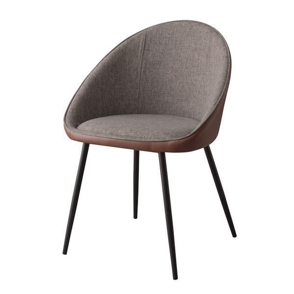 チェア/椅子 ブラウン 約W56xD50xH79xSH46cm 組立品