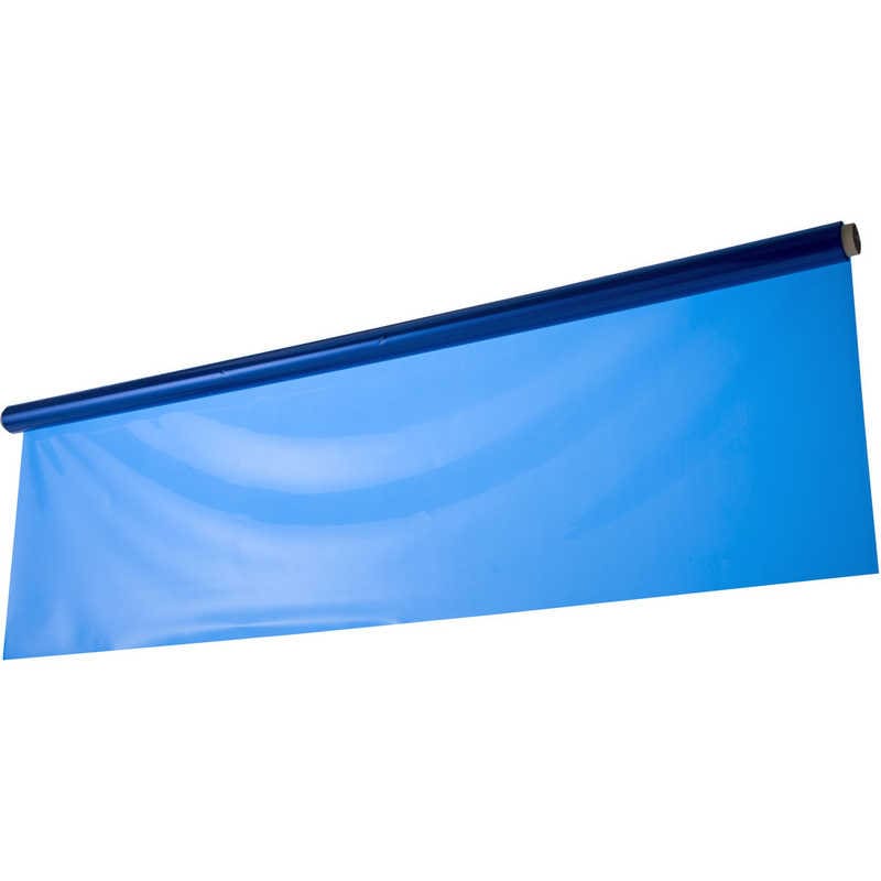 トラスコ中山　溶接遮光シートのみ 0.35T×W2050×H5000 青　A325B