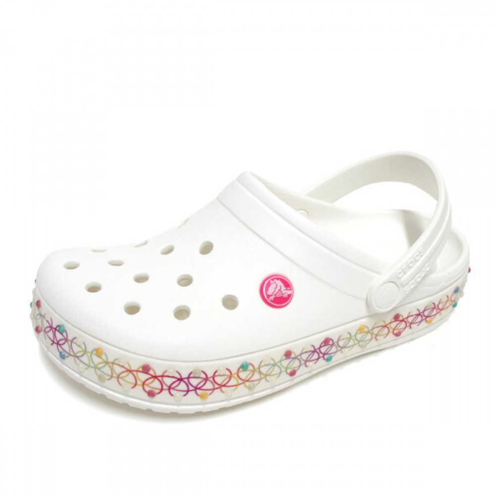 クロックス レディース クロックバンド ネックレス クロッグ サンダル 208269-94S