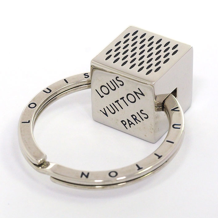 【美品】ルイ ヴィトン ダミエ キューブ 【キーホルダー・キーケース】