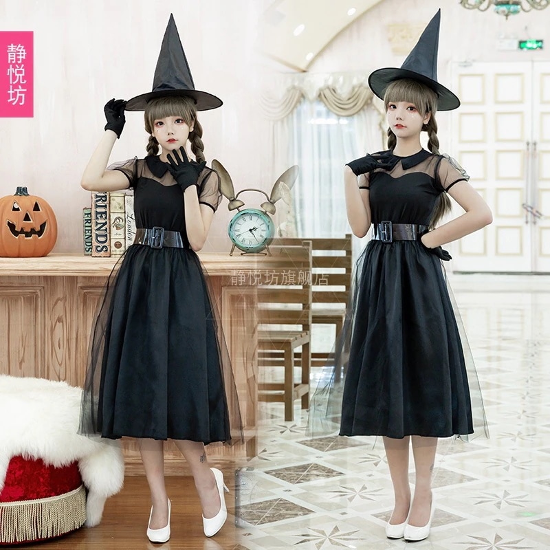 ハロウィンコスチューム 大人用 魔女コスチューム マジシャン 魔女 ゾンビ 仮装 吸血鬼 パーティー コスチューム 衣装