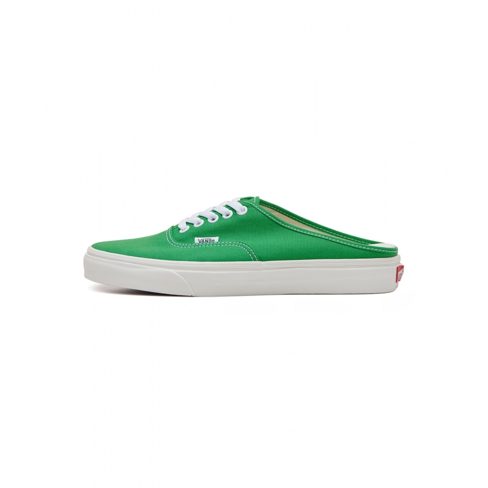 バンスアセンティックミュール（キャンバス）ファングリーン：マシュマロVN0A54F72BJ1 UA Authentic Mule（Canvas）fern green marshmallow