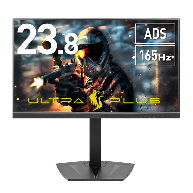 プリンストン　23.8型 165Hz ADSパネル採用 ゲーミング液晶ディスプレイ UP-AD24W ［23.8型 フルHD(1920×1080) ワイド］