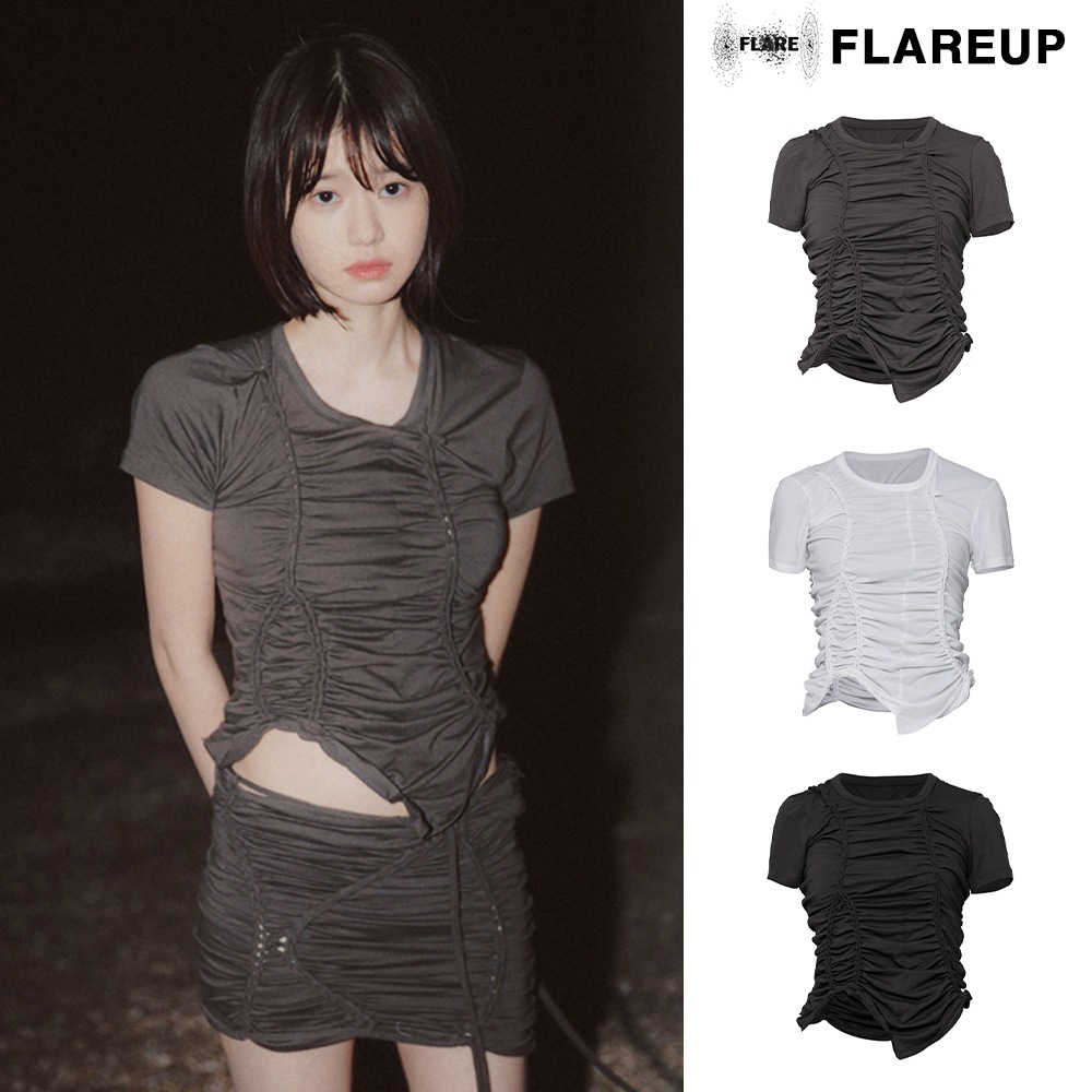【FLAREUP】Handmade Twisted T-Shirt