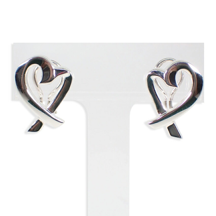 TIFFANY & CO ティファニー ラビングハートピアス ラヴィング