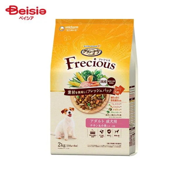 グラン・デリ フレシャス アダルト 成犬用 チキン&小魚 2kg