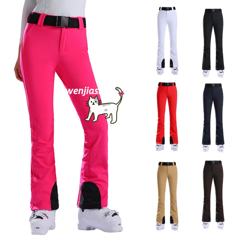 スノーボードウェア 2024 2025 単品 パンツ メンズ レディース 長ズボン ロングパンツ 厚手 黒 白 ネイビー カーキ色 赤 韓国風 防水 スノボー スノー スキーウェア スノボウェア