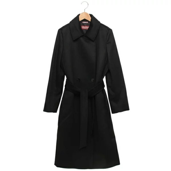 コート Bコラージュ STUDIO ピュアヴァージンウール ブラック レディース 2526016051600 013