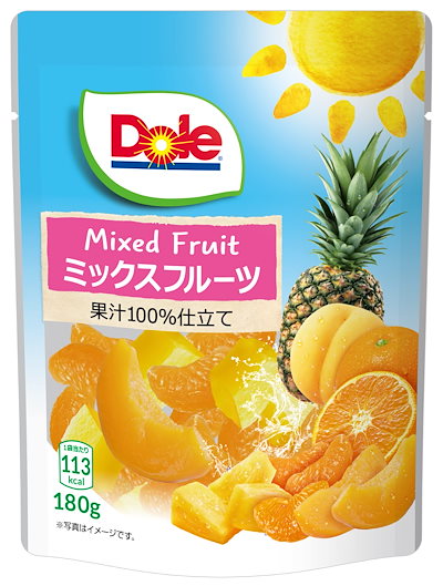 他サイト： Dole(ドール) フルーツパウチ ミックスフルーツ 180gx6個 Doleの商品画像