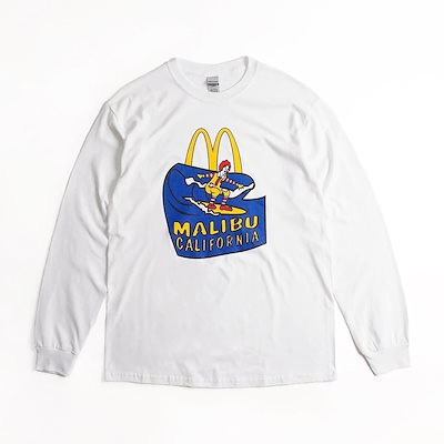 マクドナルド 長袖 Tシャツ 波乗りドナルド マリブ...のサムネイル