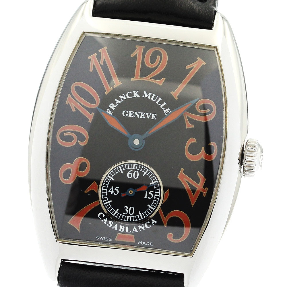 フランクミュラー FRANCK MULLER 7500S6CASA カサブランカ サハラ 手巻き ボーイズ 良品 保証書付き_902549【中古】