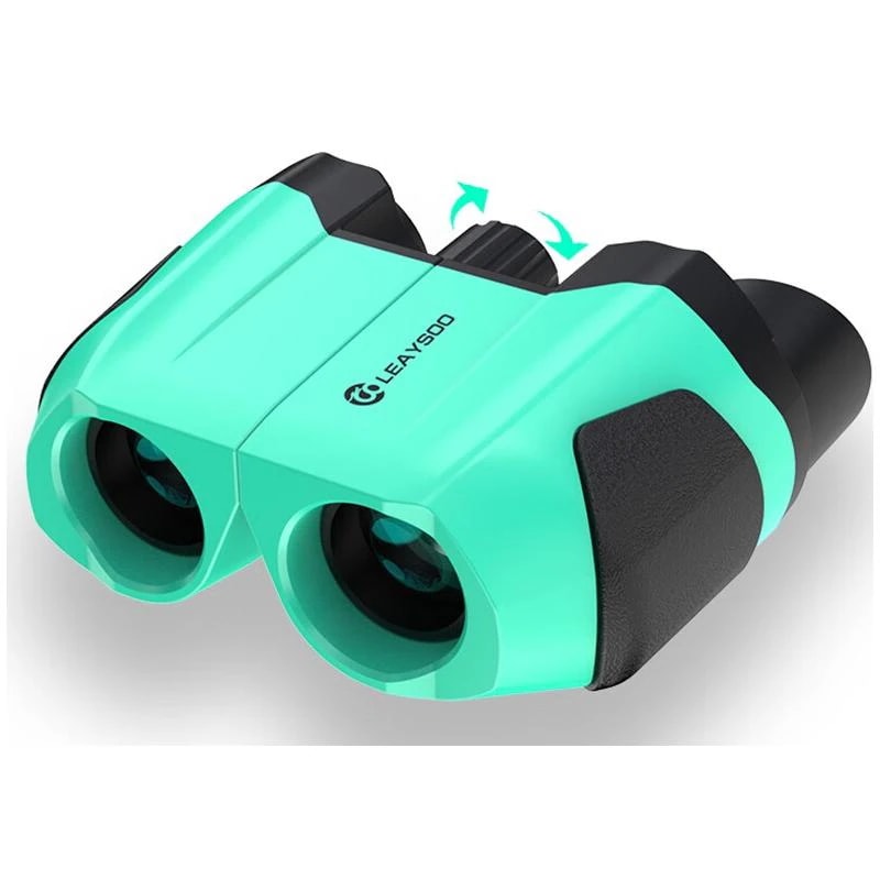 サンダードラゴン ソチ 子供用 ミニ ポータブル 高解像度 ハイパワー アンチポール双眼鏡 コンサート ソチ 10X22 ブルー