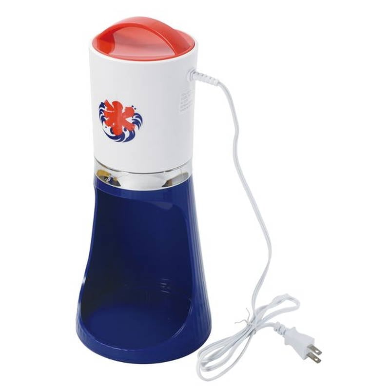 かき氷機 かき氷器 電動 ふわふわ 粗目 2way バラ氷対応 製氷カップ付き おうち氷屋さん 家庭用 2通り削れる電動かき氷器 スリム 5,370円
