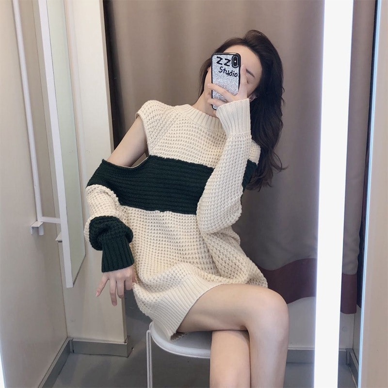 ワンピース レディース ニット セーター ニットワンピース S M L XL 2XL 韓国 チュニック ショート丈 ニットセーター ミニワンピース かわいい 大人可愛い カジュアル おしゃれ お洒落