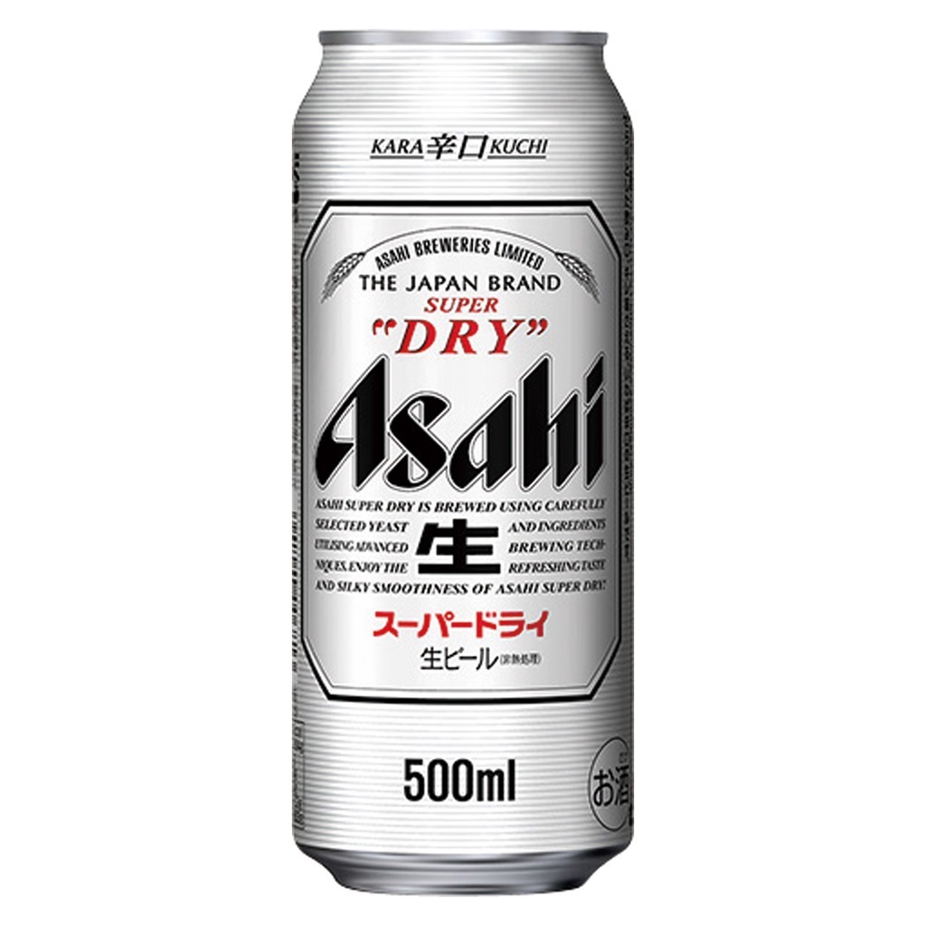 アサヒ スーパードライ 缶 ５００ｍｌ(２４本入り)