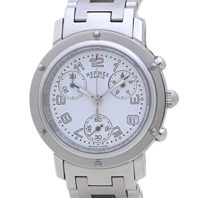 腕時計 ボーイズ 腕時計 ボーイズ クリッパー クロノグラフ 新バックル CL1.310.132/3840 ステンレススチール /40045【中古】