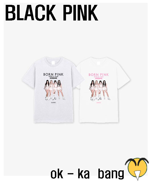 [BACKSTAGE] BLACKPINK OFFICIAL T-SHIRT_TYPE 2