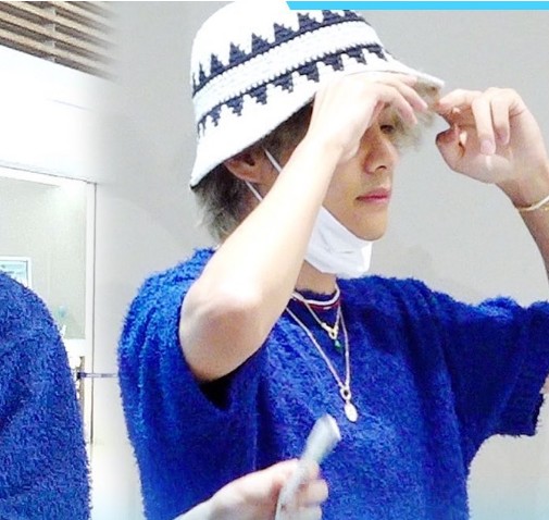 ☆FAKEME☆ B35 T BTS V (テテ) 着用 男女兼用 大人気 no brand（ノーブランド）の「BTS V テテ キムテヒョン 着用