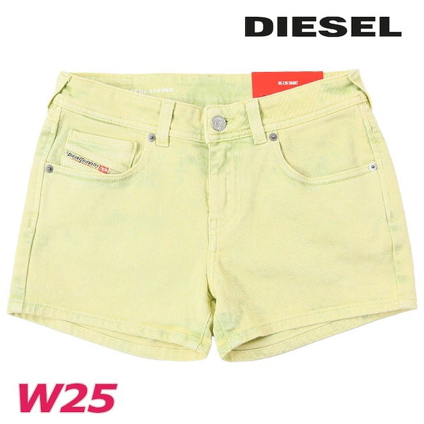 Qoo10] DIESEL カラーデニムショートパンツ レディース