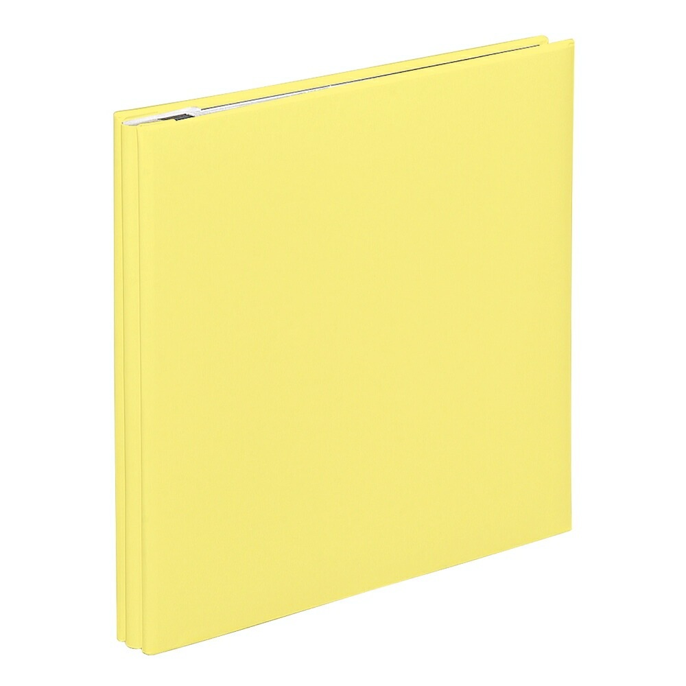 （まとめ買い）フエルアルバム デミ 100年台紙 デジタルフリー イエロー アH-DF-132-Y [x3]