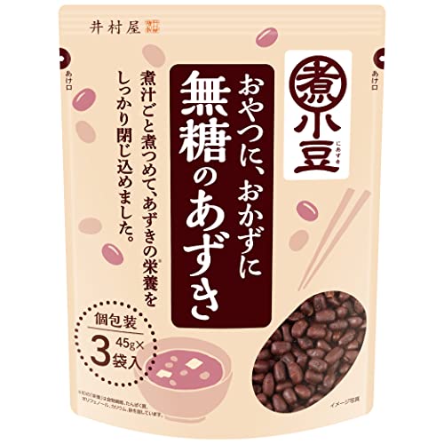 井村屋 無糖のあずき3袋入 45g×3袋×10袋 5,121円