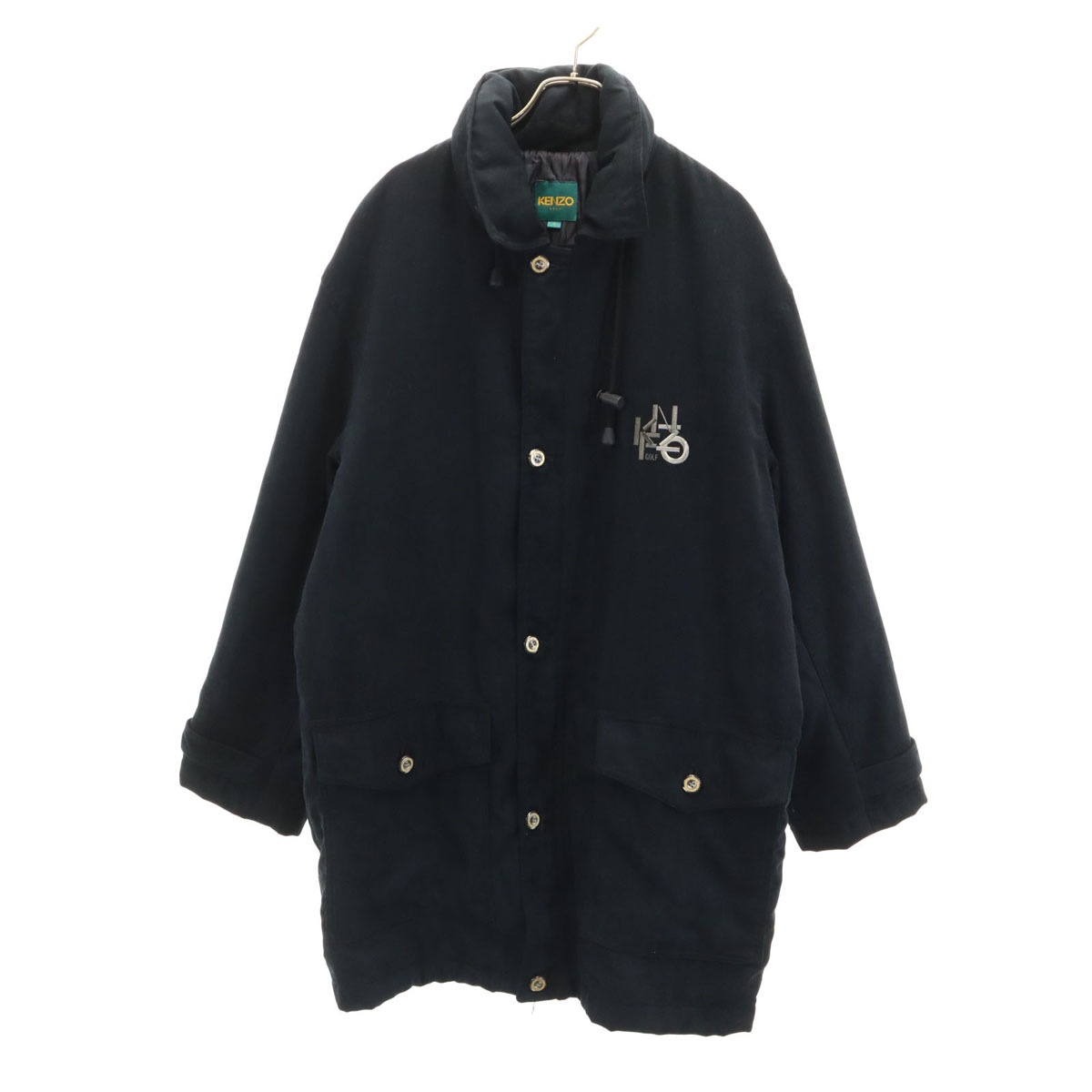 KENZO GOLF ケンゾーゴルフ 90s オールド ジャケット 4 ブラック メンズ 古着