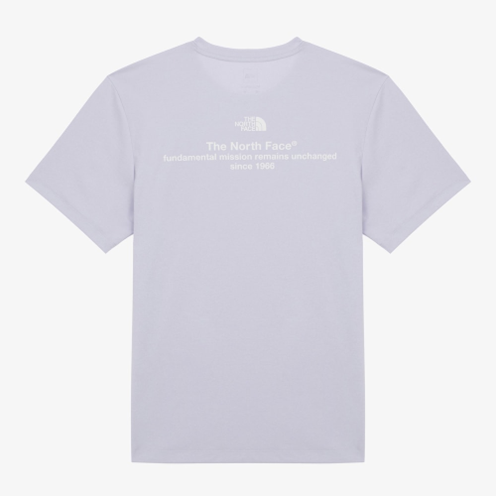THE NORTH FACE メンズ ミッション 半袖 ラウンドティー_LAVENDER NT7UR04D