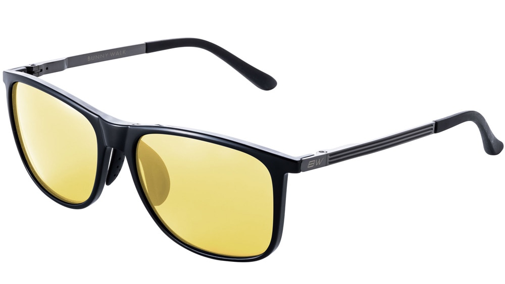 BUNNYWALK BW-0215Y BW-021 フレームカラー：シャイニーブラック(YELLOW ナイトグラス) BW0215YBUNNYWALK